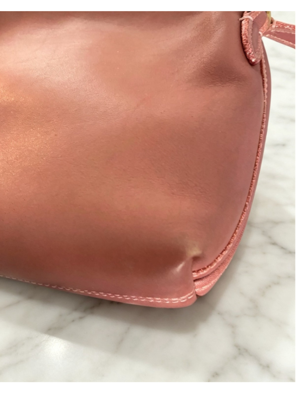 Coach 1941 Pink Soft Camera Bag Crossbody Glovetanned Leather - Picture 6 of 9